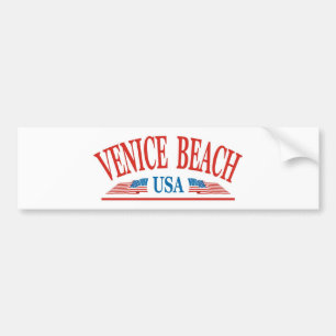 Autocollant De Voiture Plage la Californie Etats-Unis de Venise
