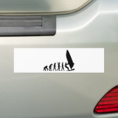 Autocollant De Voiture Planche à voile d'évolution (En voiture)