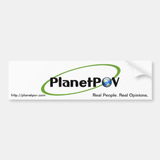 Autocollant De Voiture PlanetPOV - adhésif pour pare-chocs #1