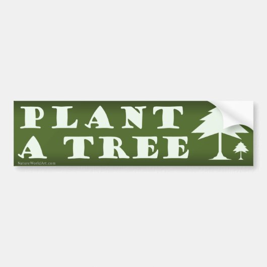 Autocollant De Voiture Plante Un Sticker De Boîtier (Devant)