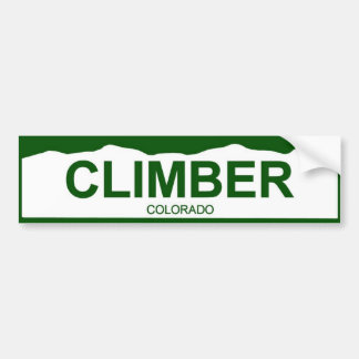 Autocollant De Voiture plat du Colorado nouveau - GRIMPEUR