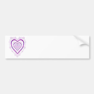 Autocollant De Voiture Plein coeur