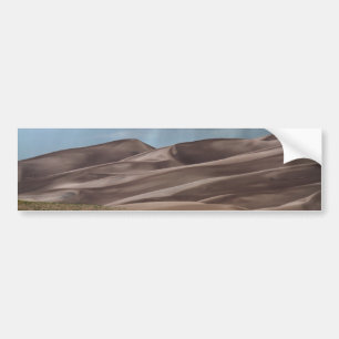 Autocollant De Voiture Pluie sur les grandes dunes de sable