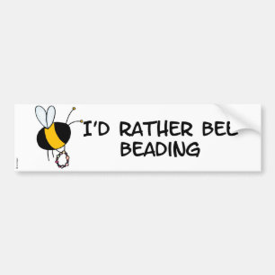 Autocollant De Voiture plutôt perler d'abeille
