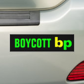 Autocollant De Voiture Point d'ébullition de BOYCOTT (En voiture)