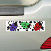 Autocollant De Voiture Points Ladybug (En voiture)