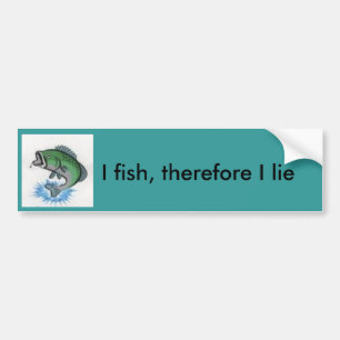 AUTOCOLLANT DE VOITURE POISSONS