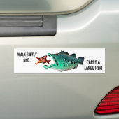 Autocollant De Voiture Poissons avec l'attitude par l'artiste Mike Quinn (En voiture)