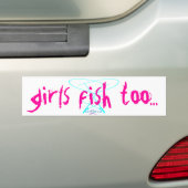 Autocollant De Voiture poissons de filles aussi (En voiture)