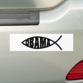 Autocollant De Voiture Poissons d'Obama (En voiture)
