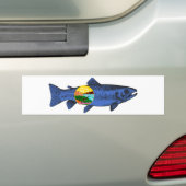 Autocollant De Voiture Poissons Montana (En voiture)