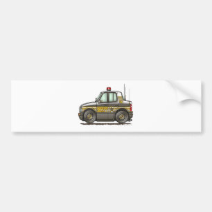 Autocollant De Voiture Police de voiture de patrouille de voiture de
