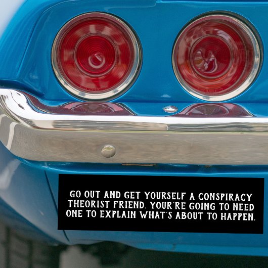 Autocollant De Voiture Politique amusante