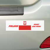 Autocollant De Voiture Pologne (En voiture)