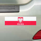Autocollant De Voiture Pologne (En voiture)