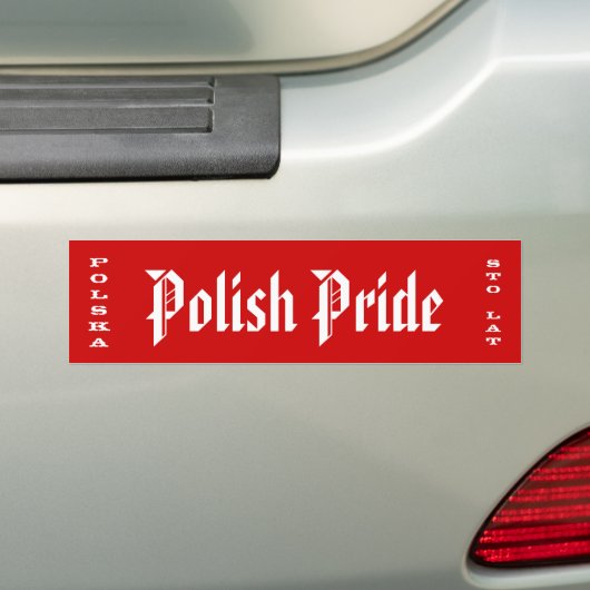 Autocollant De Voiture Polska Polska Sto Lat (En voiture)