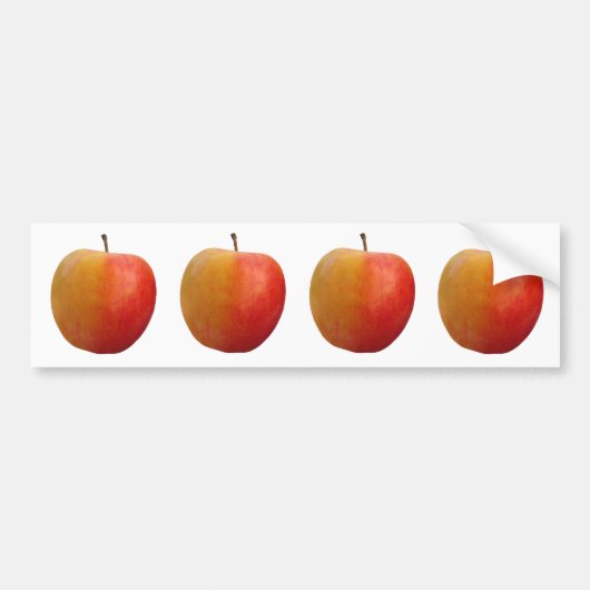 Autocollant De Voiture Pommes (Devant)