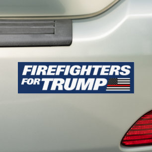 Autocollant De Voiture Pompiers pour Trump 2024