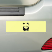 Autocollant De Voiture Pop Art Panda (En voiture)