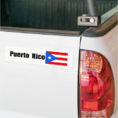 Autocollant De Voiture Porto Rico, drapeau portoricain (Sur camion)
