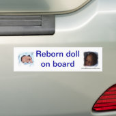 Autocollant De Voiture Poupée renée à bord de bumpsticker (En voiture)