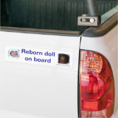 Autocollant De Voiture Poupée renée à bord de bumpsticker (Sur camion)