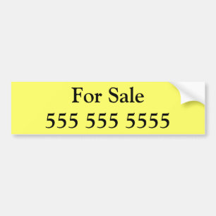 Autocollant De Voiture Pour l'adhésif pour pare-chocs de vente avec le