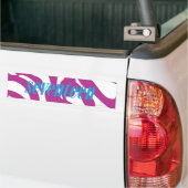 Autocollant De Voiture Pourpre de zèbre (Sur camion)