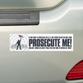 Autocollant De Voiture Poursuivez-moi adhésif pour pare-chocs (En voiture)