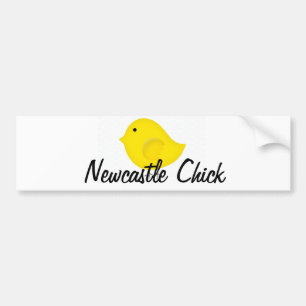 Autocollant De Voiture Poussin de Newcastle