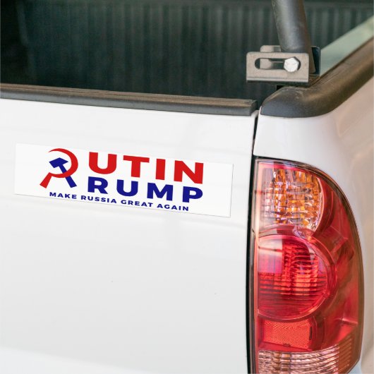 Autocollant De Voiture Poutine/adhésif pour pare-chocs d'atout (Sur camion)