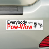 Autocollant De Voiture Pow_Pow (En voiture)