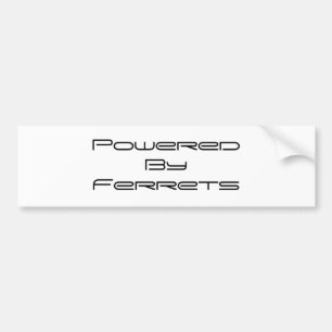 Autocollant De Voiture PoweredByFerrets