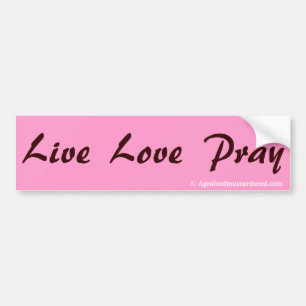 Autocollant De Voiture Praise Him N Pink Bible quota Customize