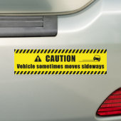 AUTOCOLLANT DE VOITURE PRÉCAUTION (En voiture)