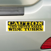 Autocollant De Voiture Précaution (En voiture)