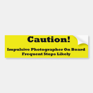 Autocollant De Voiture Précaution !