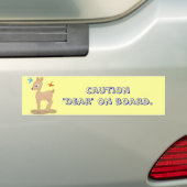 Autocollant De Voiture Précaution " chère" à bord. - Adhésif pour (En voiture)