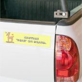 Autocollant De Voiture Précaution " chère" à bord. - Adhésif pour (Sur camion)