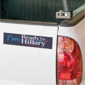 Autocollant De Voiture Préparez pour Hillary…. Pour aller à la prison (Sur camion)