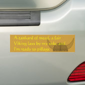 Autocollant De Voiture Préparez pour piller (En voiture)