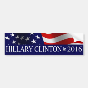 Autocollant De Voiture Président 2016 de Hillary Clinton