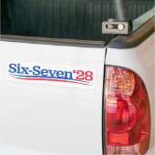 Autocollant De Voiture President 67 Vote Six-Seven 2028 Funny (Sur camion)