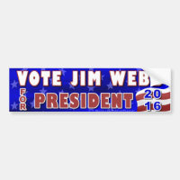 Président de JIM Webb élection 2016 Démocrate