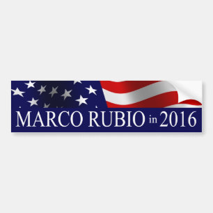 Autocollant De Voiture Président de Marco Rubio en 2016