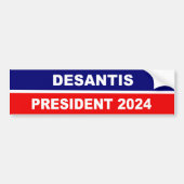 Autocollant De Voiture Président Desantis 2024 (Devant)