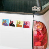 Autocollant De Voiture Président Obama Pop Art (Sur camion)