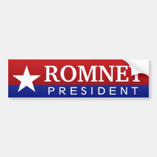 Autocollant De Voiture Président Romney