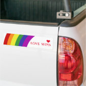 Autocollant De Voiture Pride Flag Rainbow (Sur camion)