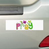 Autocollant De Voiture Priez (En voiture)